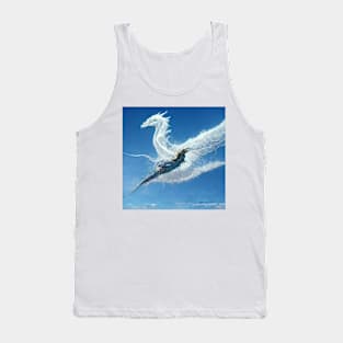 Silver Dragon Tank Top